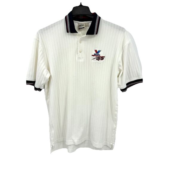 Vintage 1990’s Valvoline Racing Team Polo Shirt Mens Large USA Made Embroidered - Picture 2 of 6
